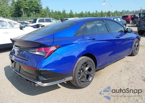 2025 Hyundai Elantra N Line из США, поврежденный, VIN KMHLR4DF1SU981231